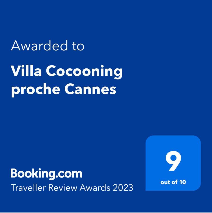 Villa Cocooning Proche Cannes Vallauris Kültér fotó